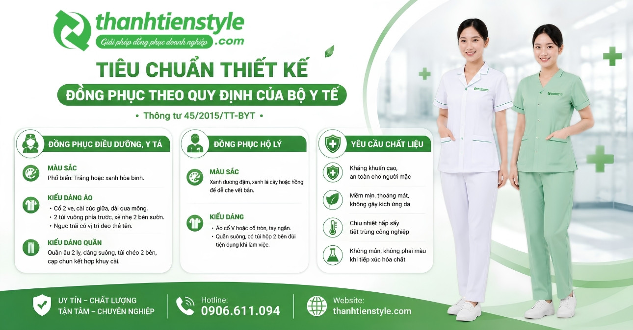 tieu-chuan-thiet-ke-dong-phuc-theo-quy-dinh-cua-bo-y-te