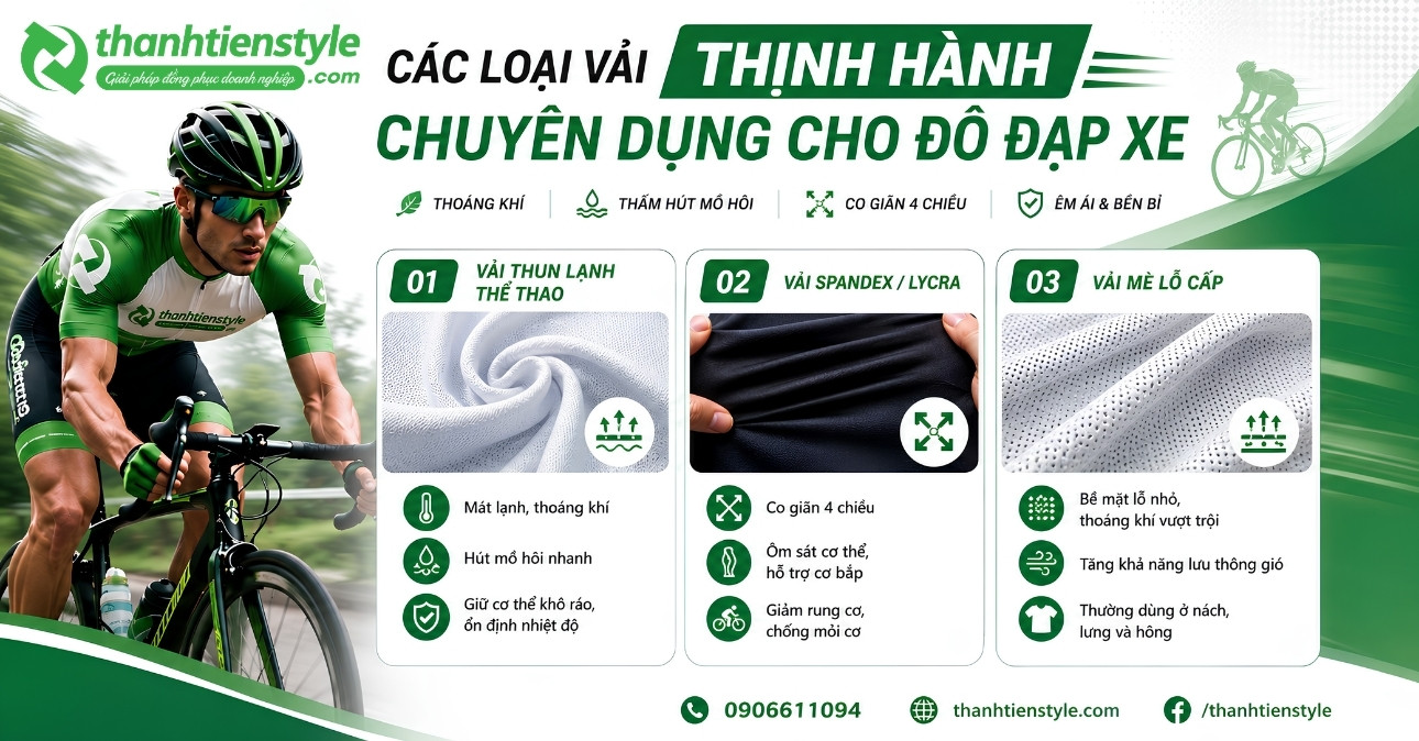 cac-loai-vai-thinh-hanh-chuyen-dung-cho-do-dap-xe